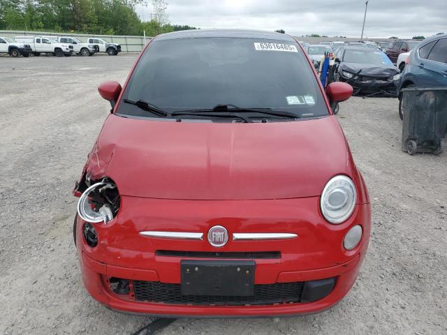 Hatchbacks FIAT 500 2012 Red
