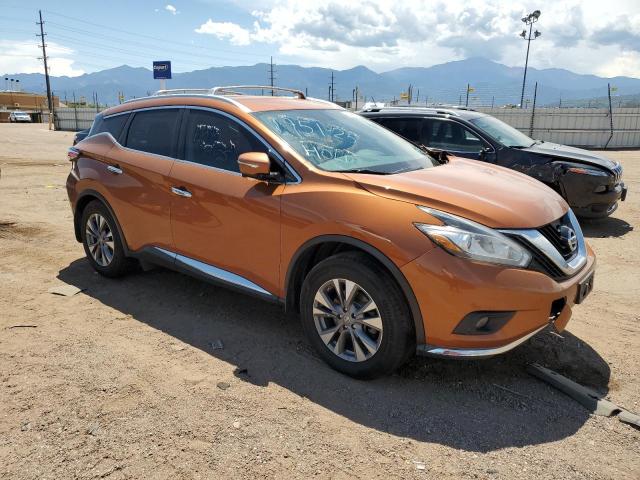  NISSAN MURANO 2015 Pomarańczowy
