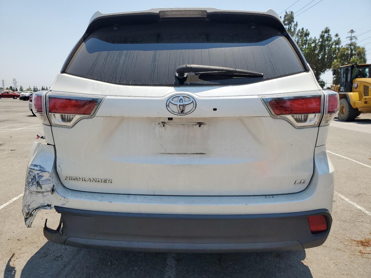 2015 Toyota Highlander Le VIN: 5TDZKRFH7FS071477 Lot: 64278995