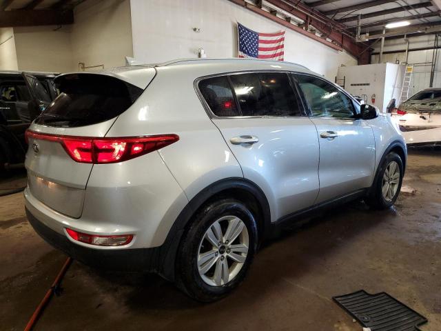  KIA SPORTAGE 2017 Srebrny