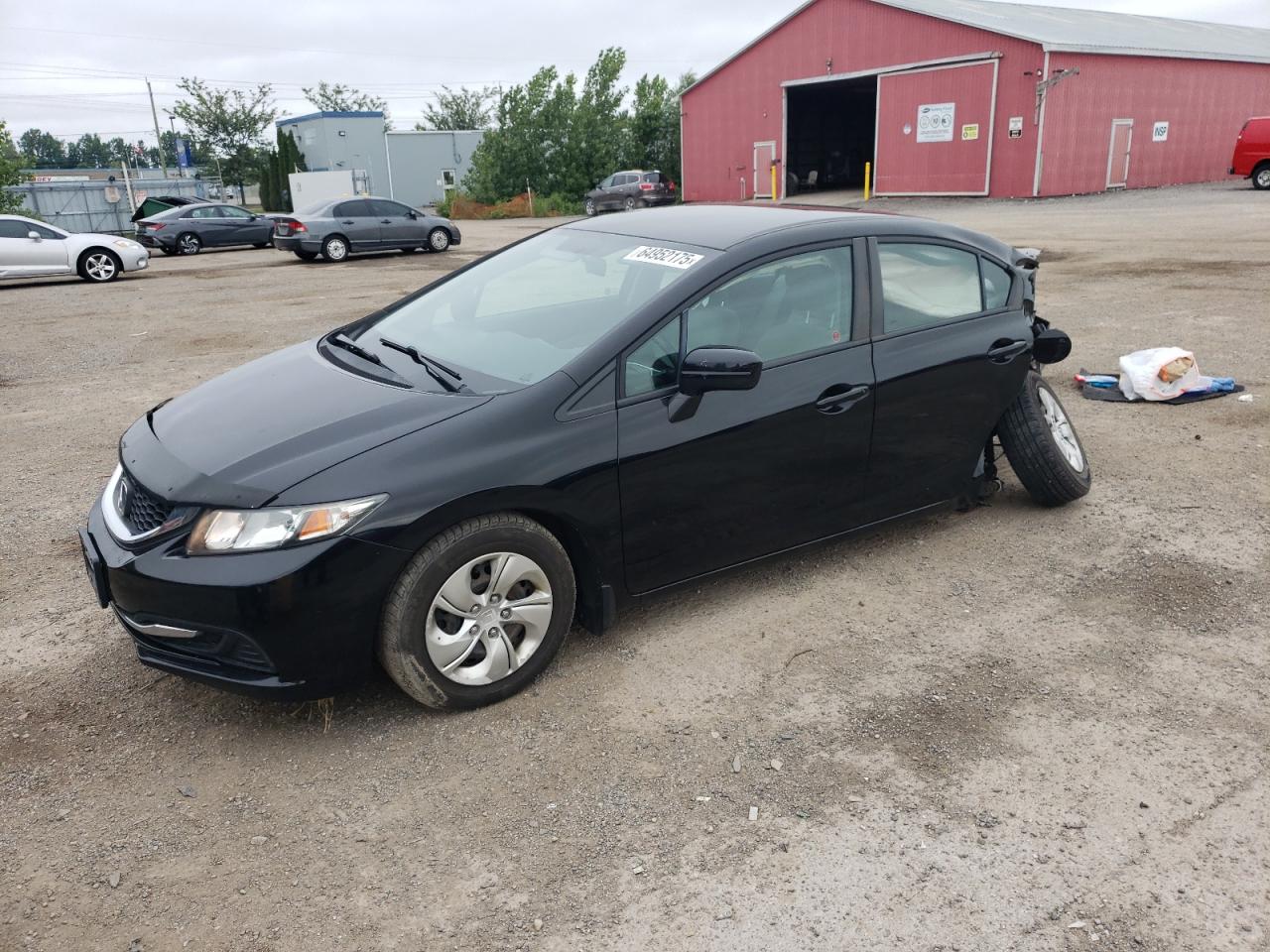 2015 Honda Civic Lx VIN: 2HGFB2F43FH009825 Lot: 64952175