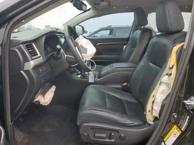 Parquets TOYOTA HIGHLANDER 2015 Czarny