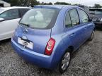 2003 NISSAN MICRA SVE for sale at Copart WOLVERHAMPTON