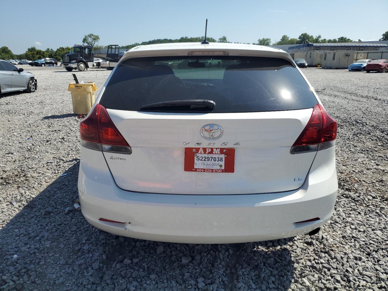 2013 Toyota Venza Le VIN: 4T3ZA3BB4DU066122 Lot: 64824955
