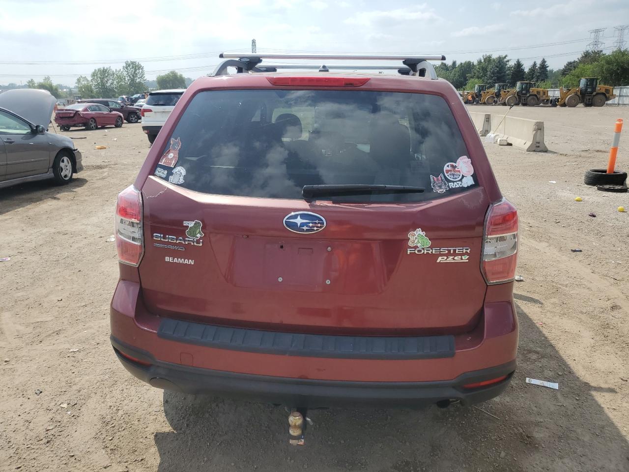 2015 Subaru Forester 2.5I Premium VIN: JF2SJADC0FH830814 Lot: 65758495