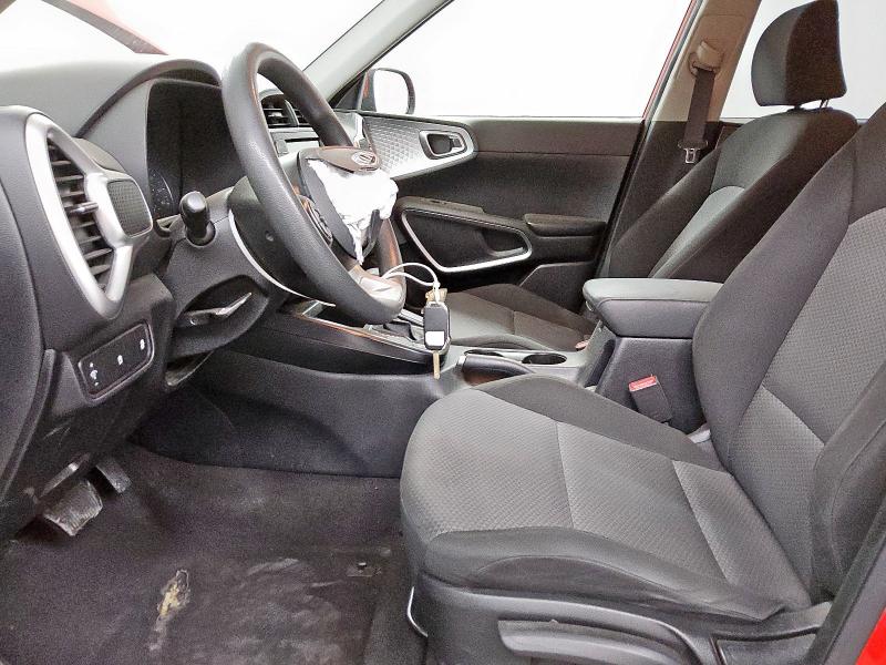  KIA SOUL 2021 Czerwony