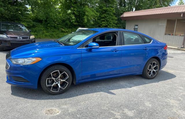 Sedans FORD FUSION 2017 Granatowy