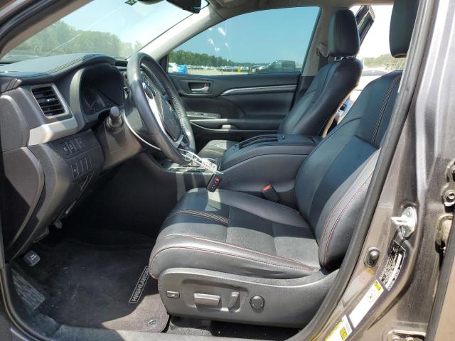  TOYOTA HIGHLANDER 2019 Серый