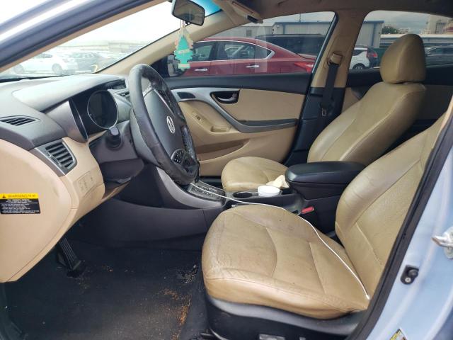  HYUNDAI ELANTRA 2013 Granatowy
