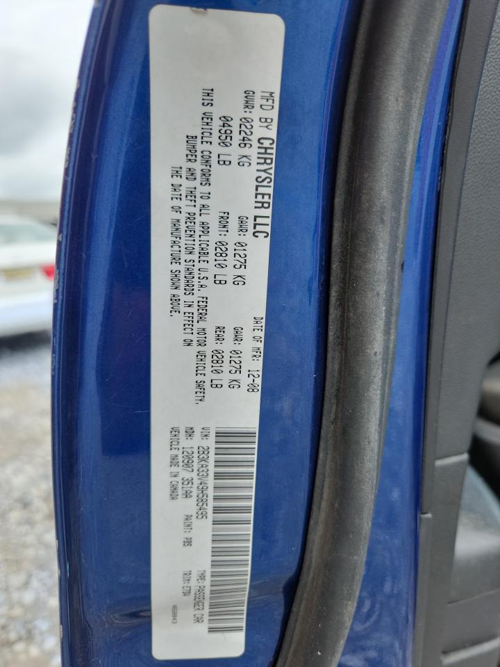 2009 Dodge Charger Sxt VIN: 2B3KA33V49H585495 Lot: 61610525