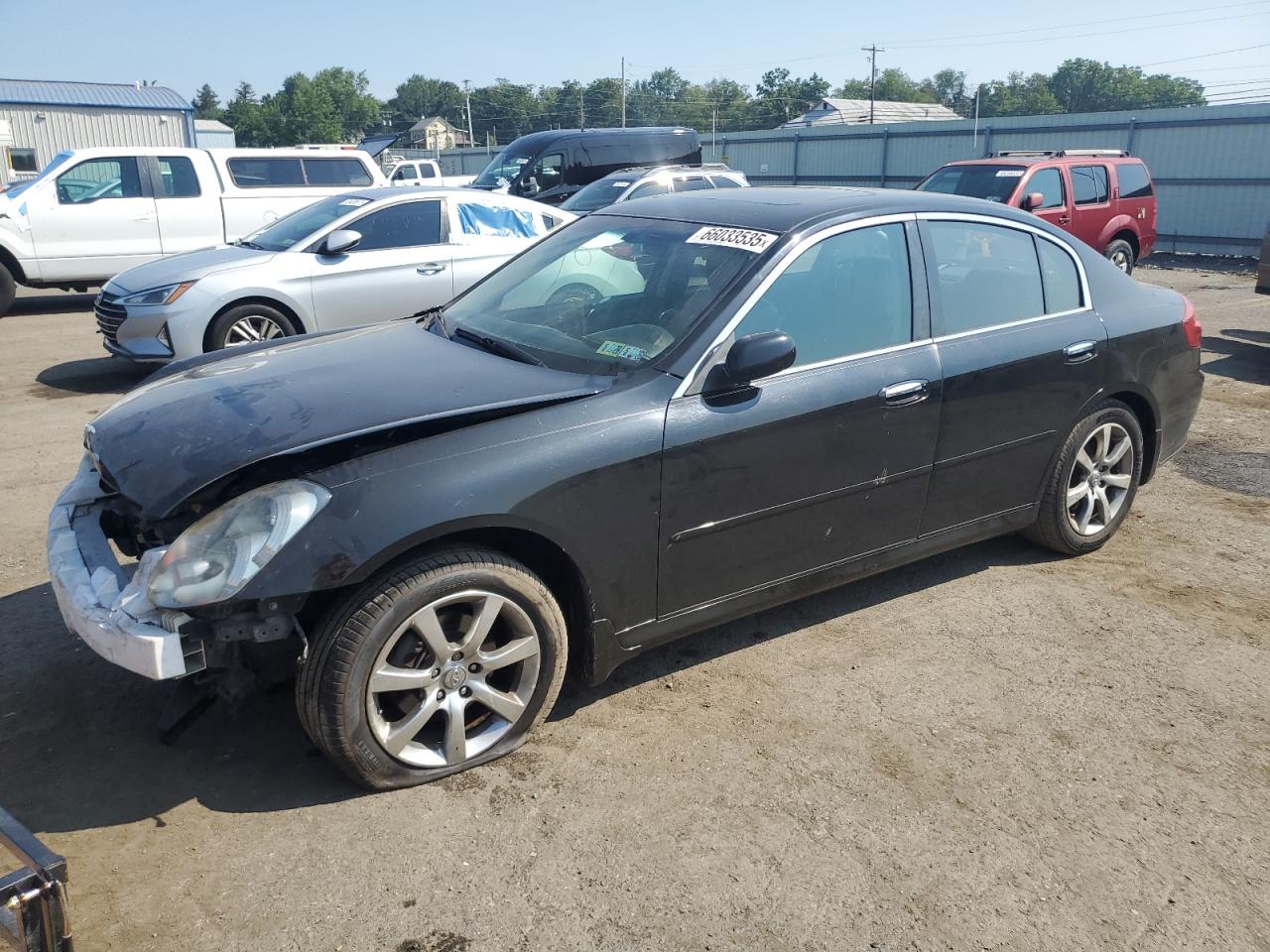 2005 Infiniti G35 VIN: JNKCV51F45M314537 Lot: 66033535