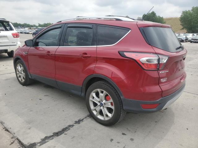  FORD ESCAPE 2017 Czerwony