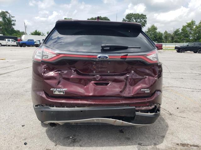  FORD EDGE 2018 Maroon
