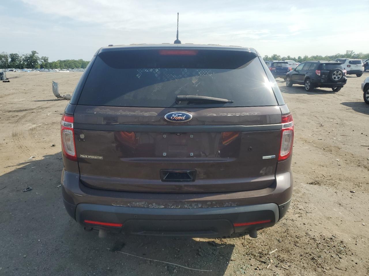2014 Ford Explorer Police Interceptor VIN: 1FM5K8AR3EGA38327 Lot: 65140485