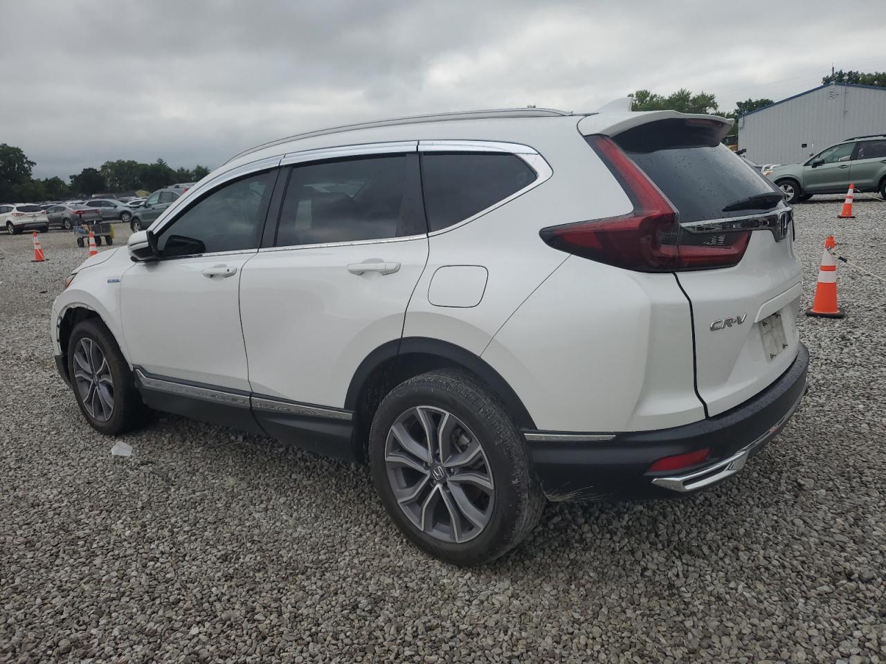 2022 Honda Cr-V Touring white null hybrid 5J6RT6H97NL053573 photo #3