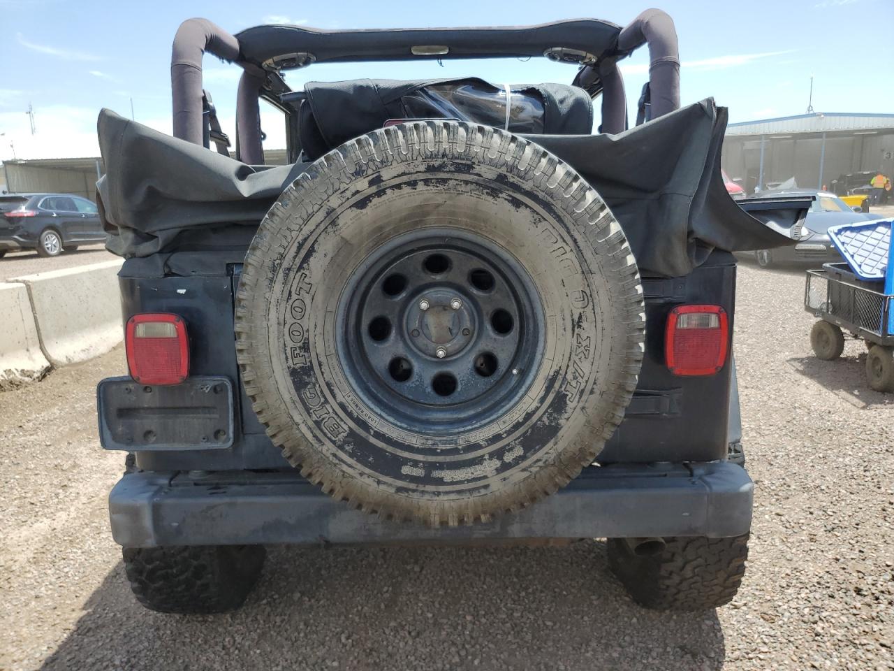1998 Jeep Wrangler / Tj Sport VIN: 1J4FY19SXWP712927 Lot: 64915525