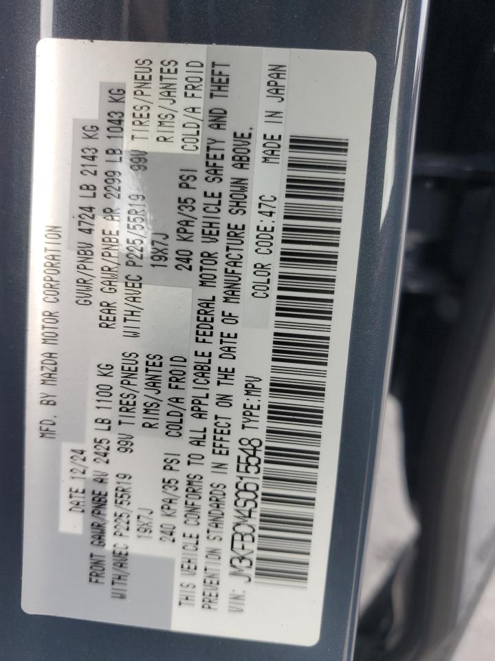 2025 Mazda Cx-5 Preferred VIN: JM3KFBCM4S0615548 Lot: 64561895