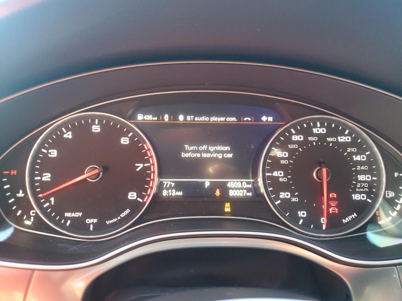 2017 Audi A7 Prestige VIN: WAU22AFC4HN108417 Lot: 65059765