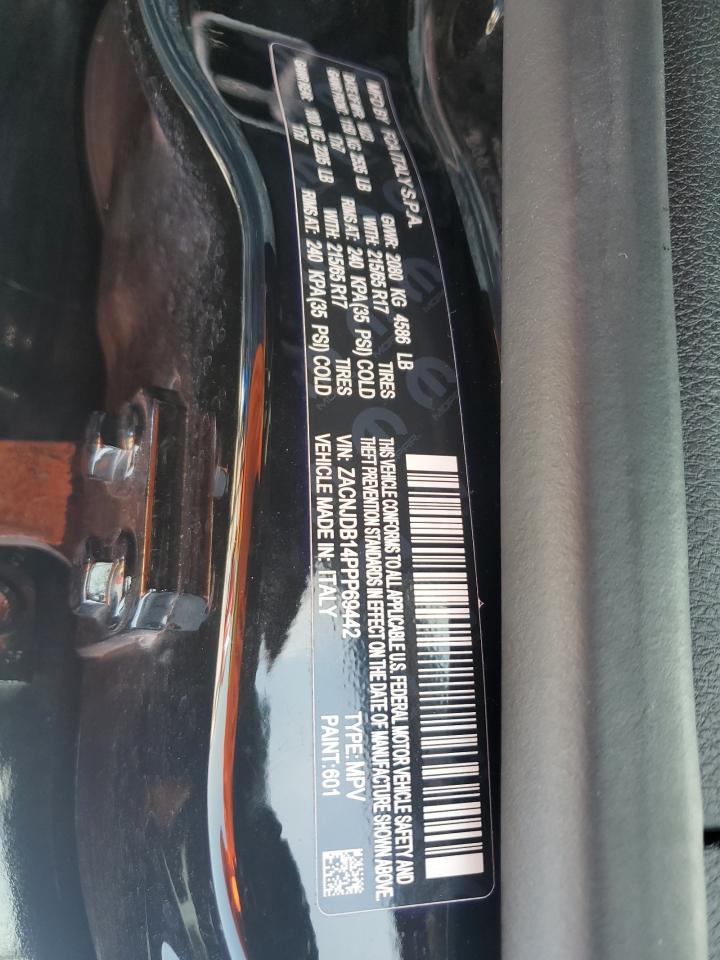 2023 Jeep Renegade Latitude VIN: ZACNJDB14PPP69442 Lot: 64592125