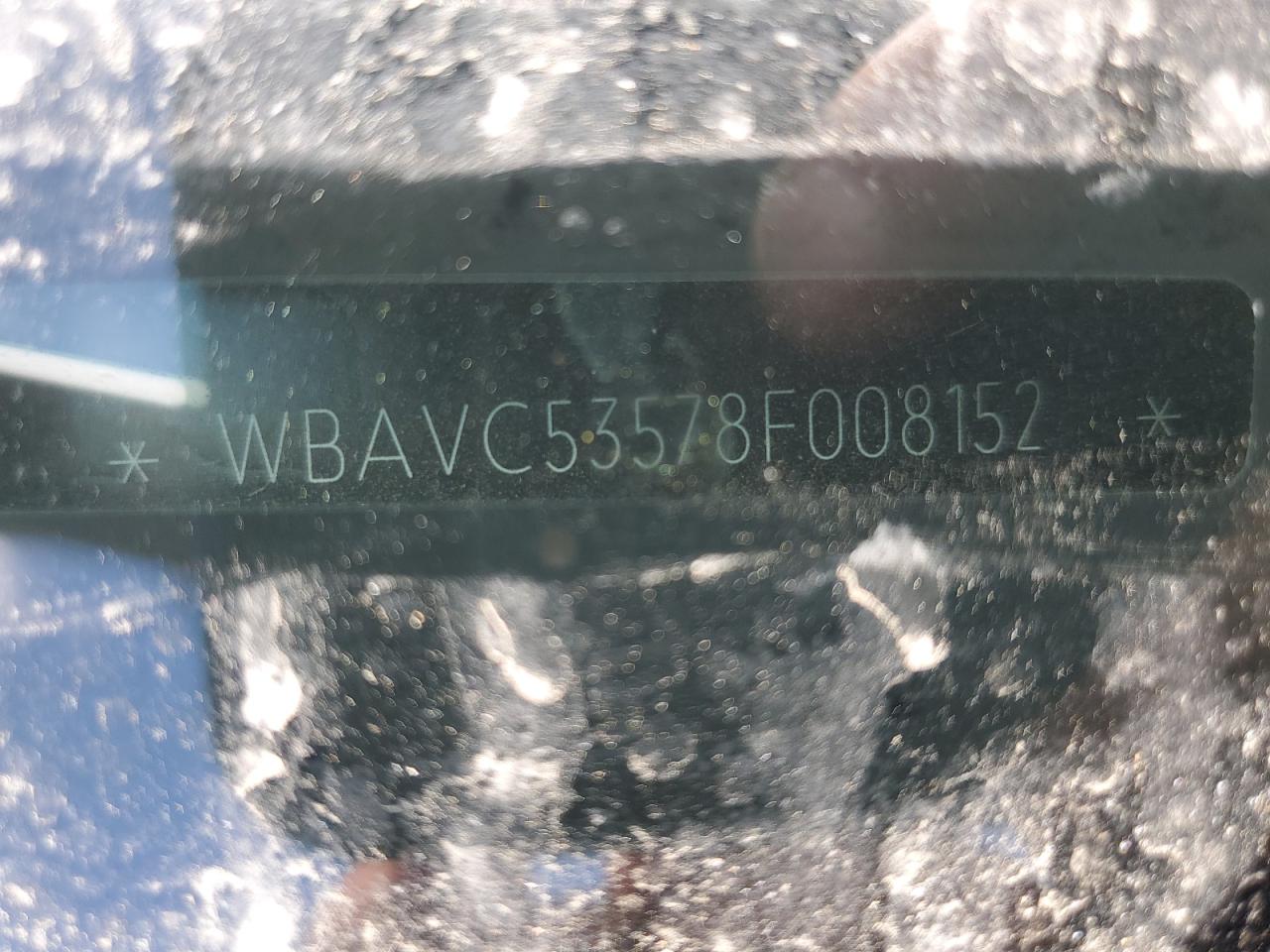 2008 BMW 328 I Sulev VIN: WBAVC53578F008152 Lot: 66399215