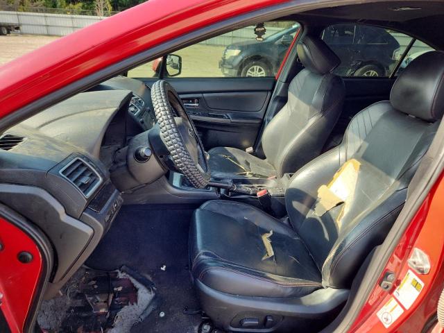 Sedans SUBARU WRX 2016 Czerwony