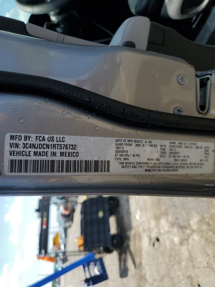 2024 Jeep Compass Limited VIN: 3C4NJDCN1RT576732 Lot: 63822495