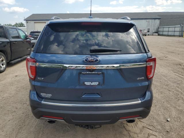  FORD EXPLORER 2018 Blue