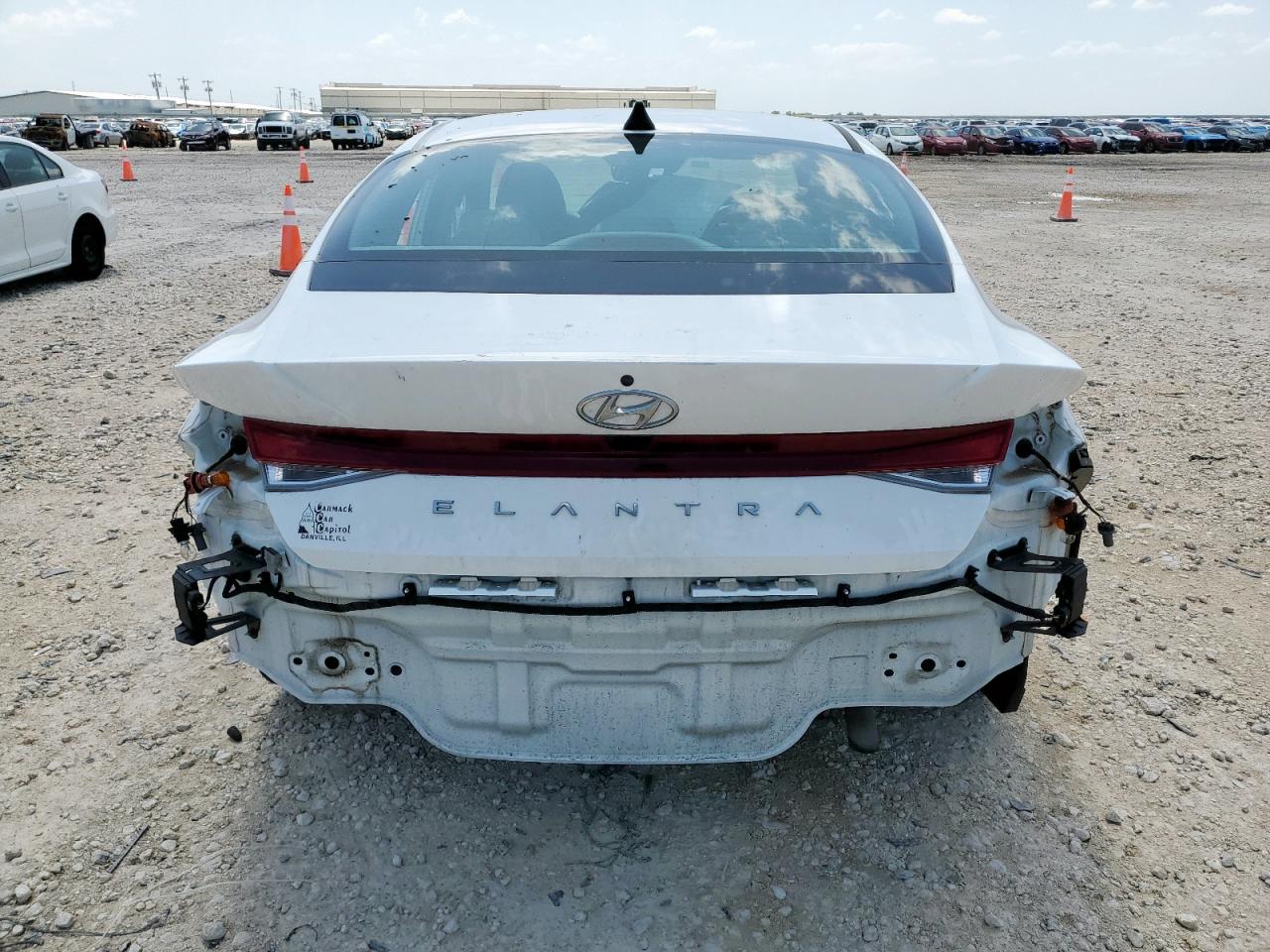 2022 Hyundai Elantra Sel VIN: 5NPLM4AG4NH057543 Lot: 64277075