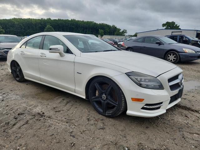Sedans MERCEDES-BENZ CLS-CLASS 2012 Biały