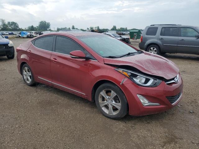  HYUNDAI ELANTRA 2016 Красный