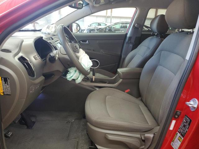  KIA SPORTAGE 2013 Красный