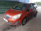 2011 VAUXHALL MERIVA SE for sale at Copart SANDTOFT