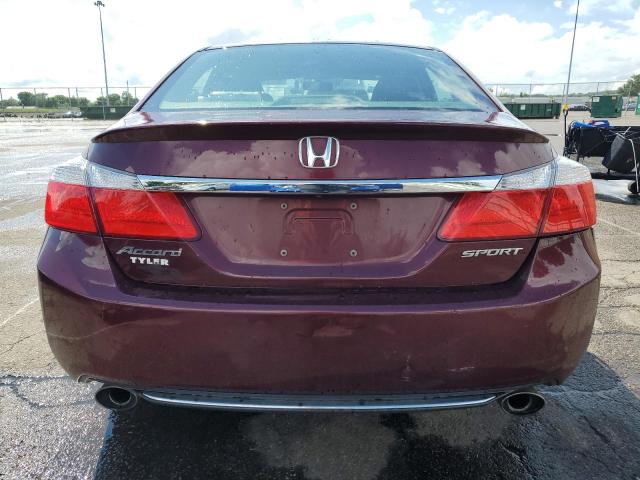 Sedans HONDA ACCORD 2014 Burgundy