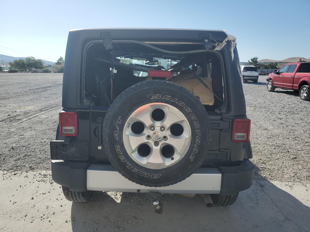 2015 Jeep Wrangler Sahara VIN: 1C4AJWBG5FL733795 Lot: 61998255