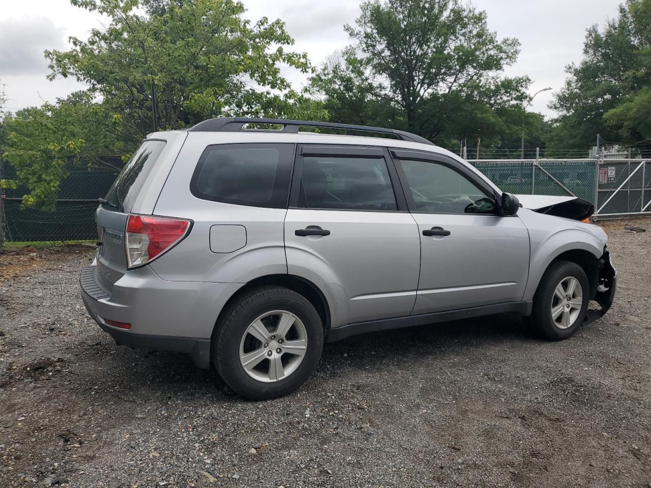 2012 Subaru Forester 2.5X silver null gas JF2SHABC6CH456221 photo #4