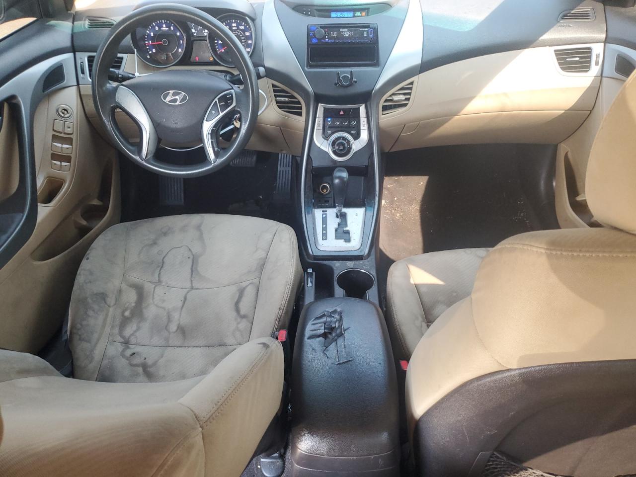 2012 Hyundai Elantra Gls VIN: 5NPDH4AE8CH136279 Lot: 62868795