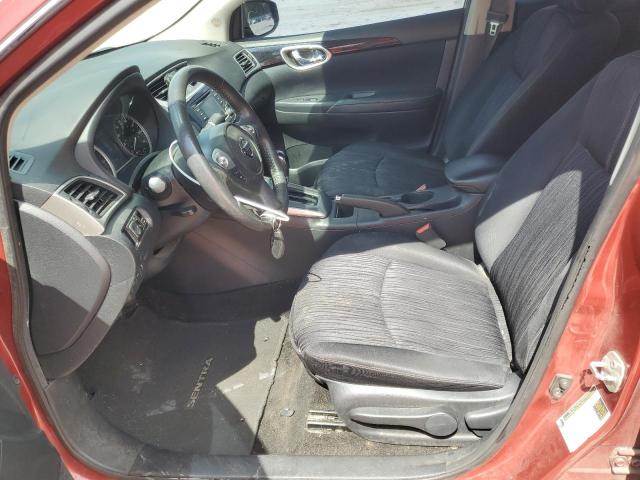  NISSAN SENTRA 2016 Красный