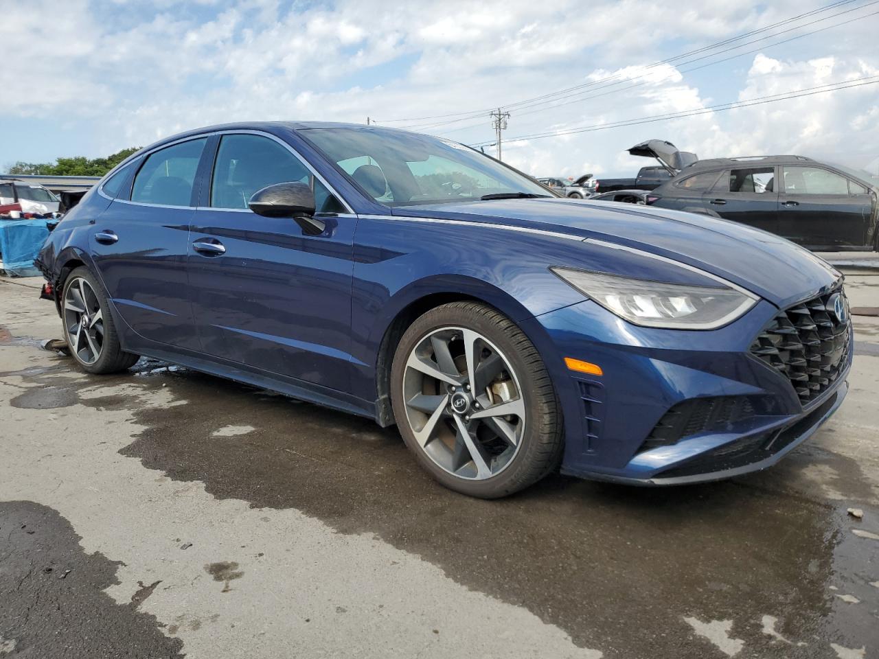 2021 Hyundai Sonata Sel Plus VIN: 5NPEJ4J29MH117594 Lot: 64609605