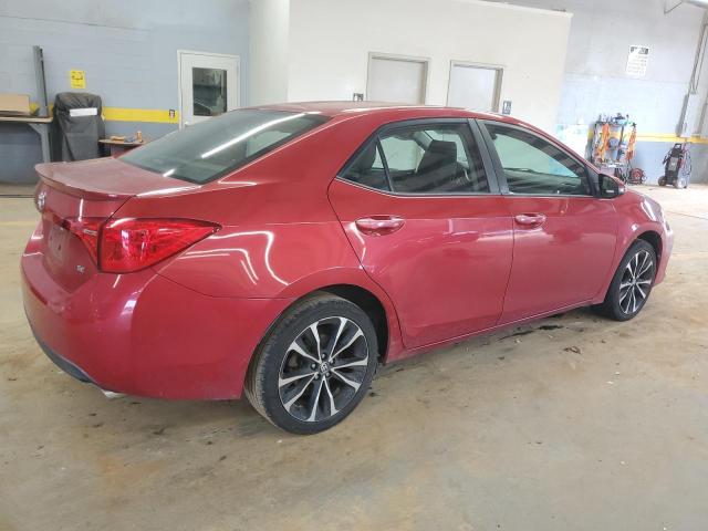  TOYOTA COROLLA 2018 Czerwony