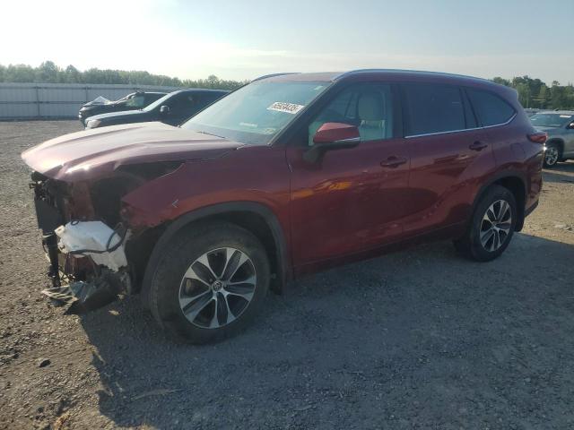  TOYOTA HIGHLANDER 2021 Burgundy
