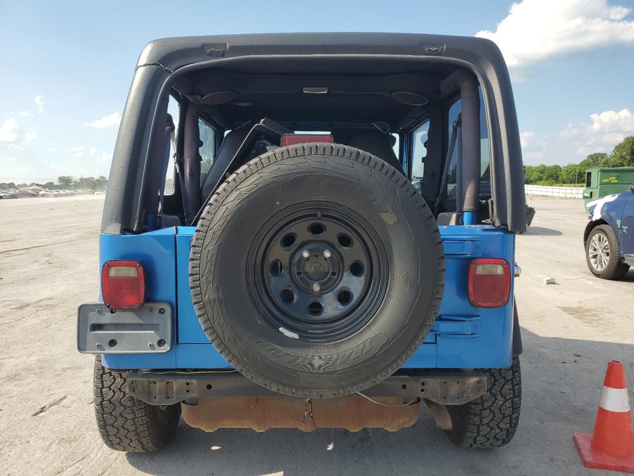 2002 Jeep Wrangler / Tj X VIN: 1J4FA39S92P776435 Lot: 62792235