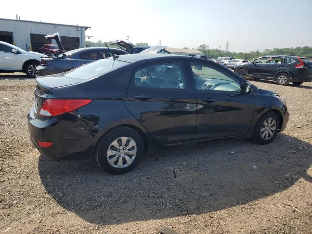 Sedans HYUNDAI ACCENT 2016 Czarny