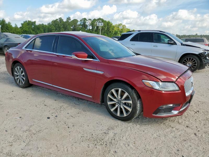  LINCOLN CONTINENTL 2018 Красный