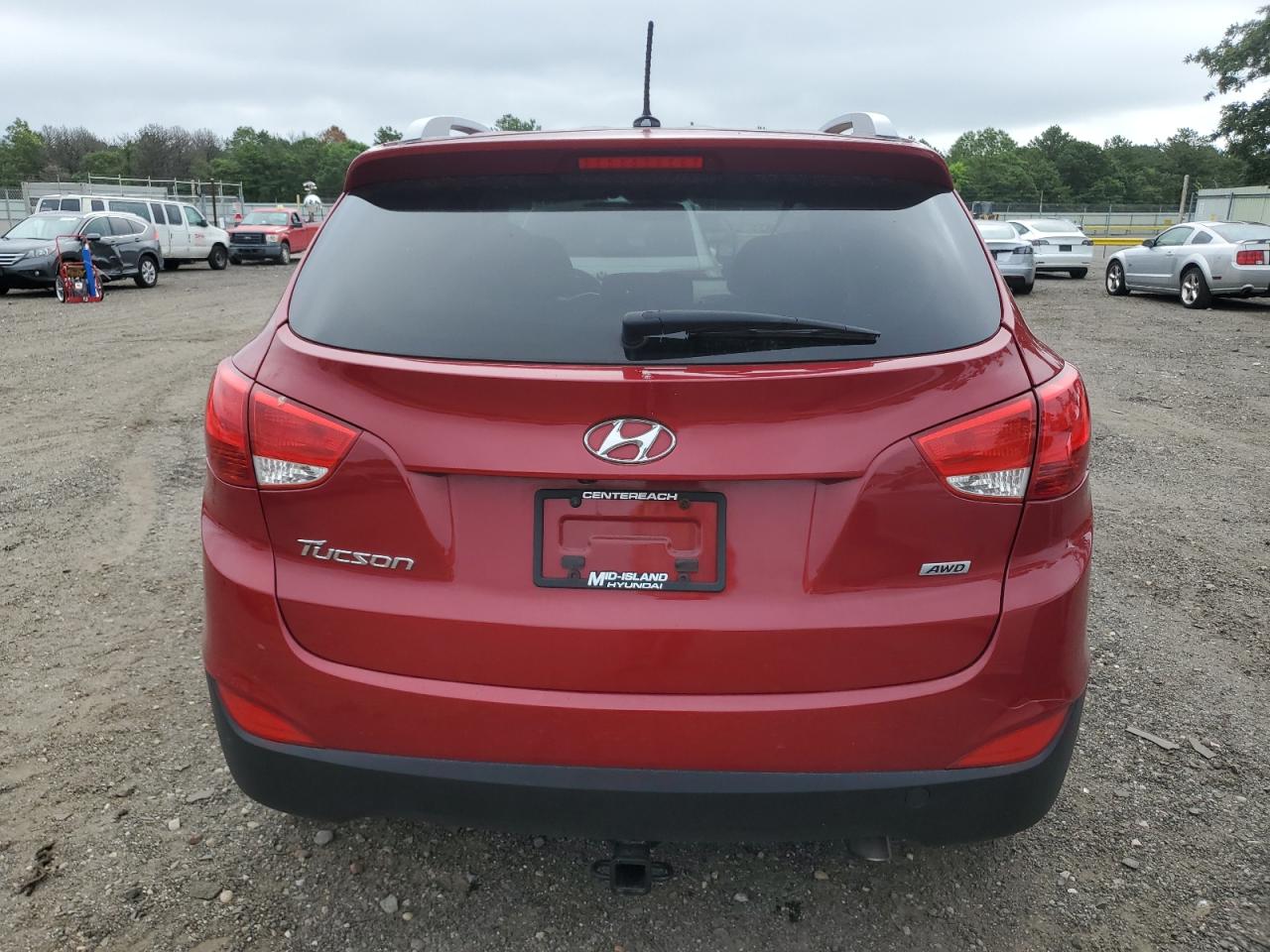 2014 Hyundai Tucson Gls VIN: KM8JUCAG6EU796142 Lot: 64586025