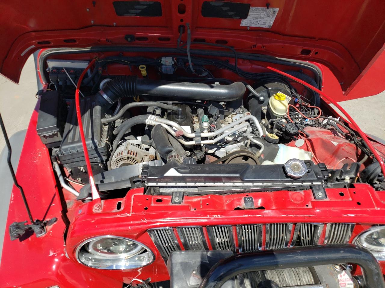 2005 Jeep Wrangler / Tj Sport VIN: 1J4FA49S05P343094 Lot: 63481345