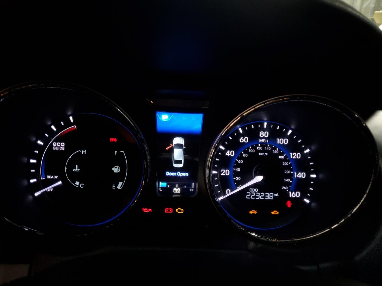 2013 Hyundai Sonata Hybrid VIN: KMHEC4A40DA06612 Lot: 64559945