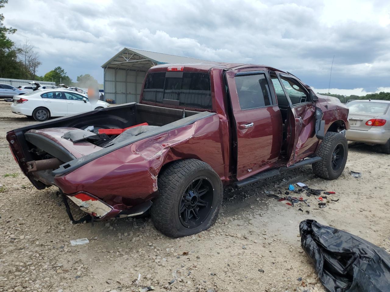 2016 Ram 1500 Slt brown null gas 3C6RR7LT9GG352695 photo #4