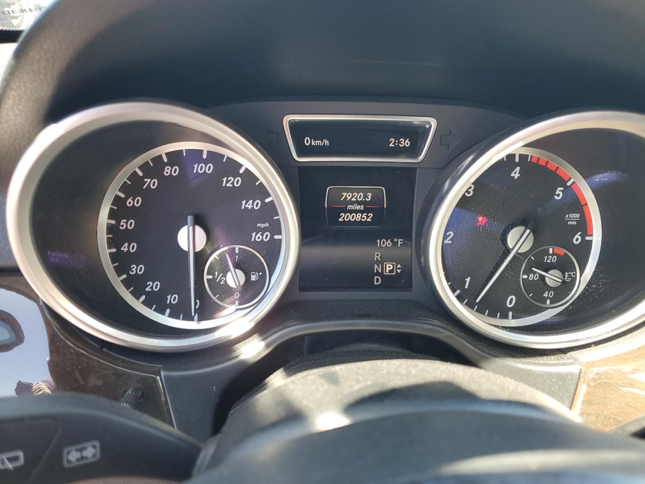 2015 Mercedes-Benz Ml 250 Bluetec VIN: 4JGDA0EB0FA559166 Lot: 66541405