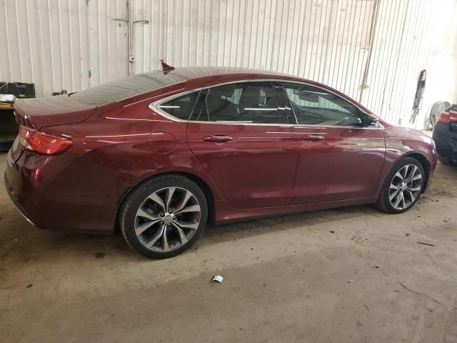 Sedans CHRYSLER 200 2015 Burgundy