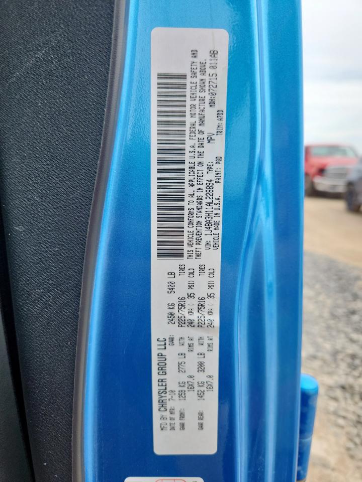 2010 Jeep Wrangler Unlimited Sport VIN: 1J4BA3H11AL228894 Lot: 62855995